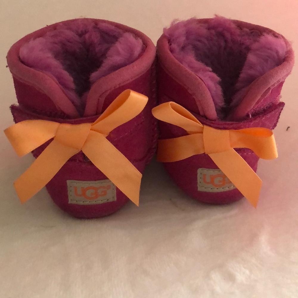 Pink baby Uggs